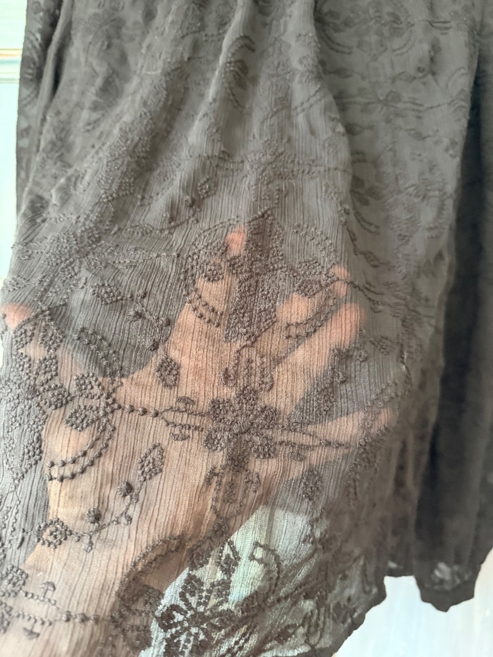 Sezane Valentin Blouse in Black Size 44 - Picture 6 of 10